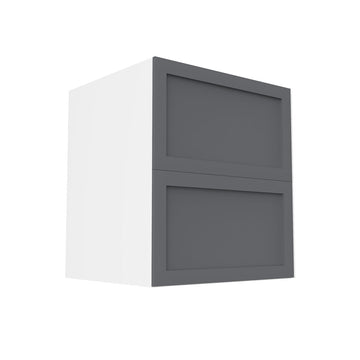 RTA - Grey Shaker - Floating Vanity Drawer Base Cabinet | 27
