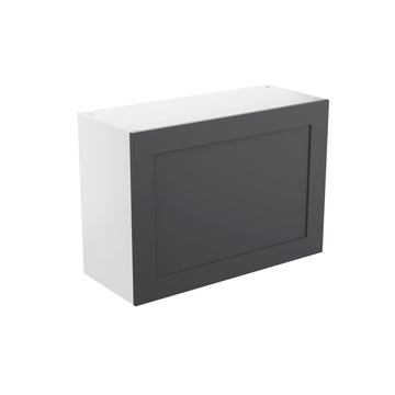 RTA - Grey Shaker - Horizontal Door Wall Cabinets | 30"W x 21"H x 12"D