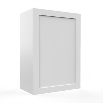 RTA - White Shaker - Single Door Wall Cabinets | 24