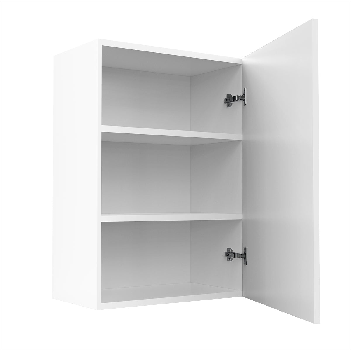 RTA - White Shaker - Single Door Wall Cabinets | 24"W x 30"H x 12"D