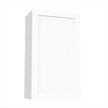 RTA - White Shaker - Single Door Wall Cabinets | 24