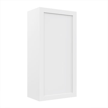 RTA - White Shaker - Single Door Wall Cabinets | 24