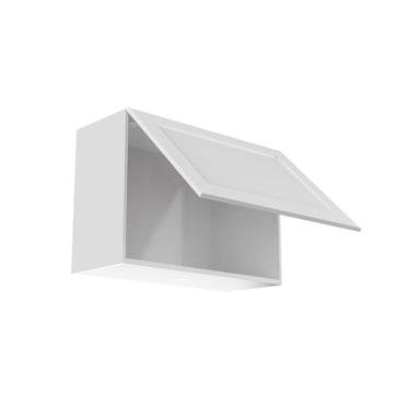 RTA - White Shaker - Horizontal Door Wall Cabinets | 30