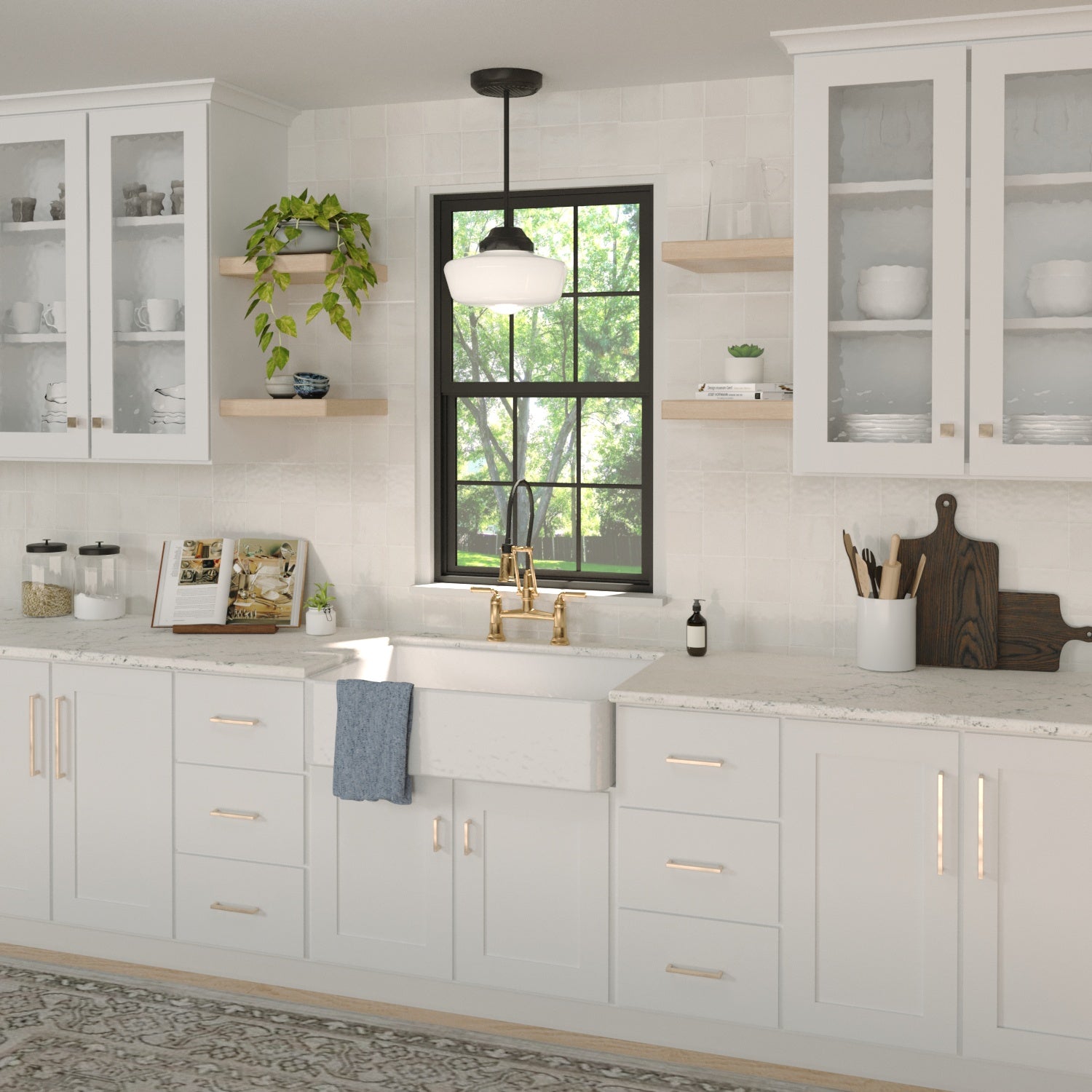 Knob 1-1/4 Inch Square - Skylight Collection - Hickory Hardware