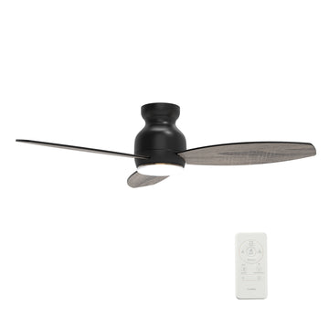 Trendsetter Black 3 Blade Smart Ceiling Fan with Dimmable LED Light Kit Works with Remote Control, Wi-Fi apps and Voice control via Google Assistant/Alexa/Siri