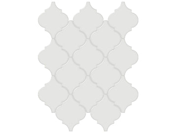 Arabesque Soho Vintage Gray Glossy Glazed Porcelain Mosaic