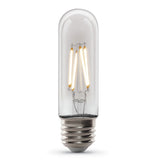 T10 LED Original Vintage Light Bulb, 4 Watts, E26, Dimmable, Decorative Bulb