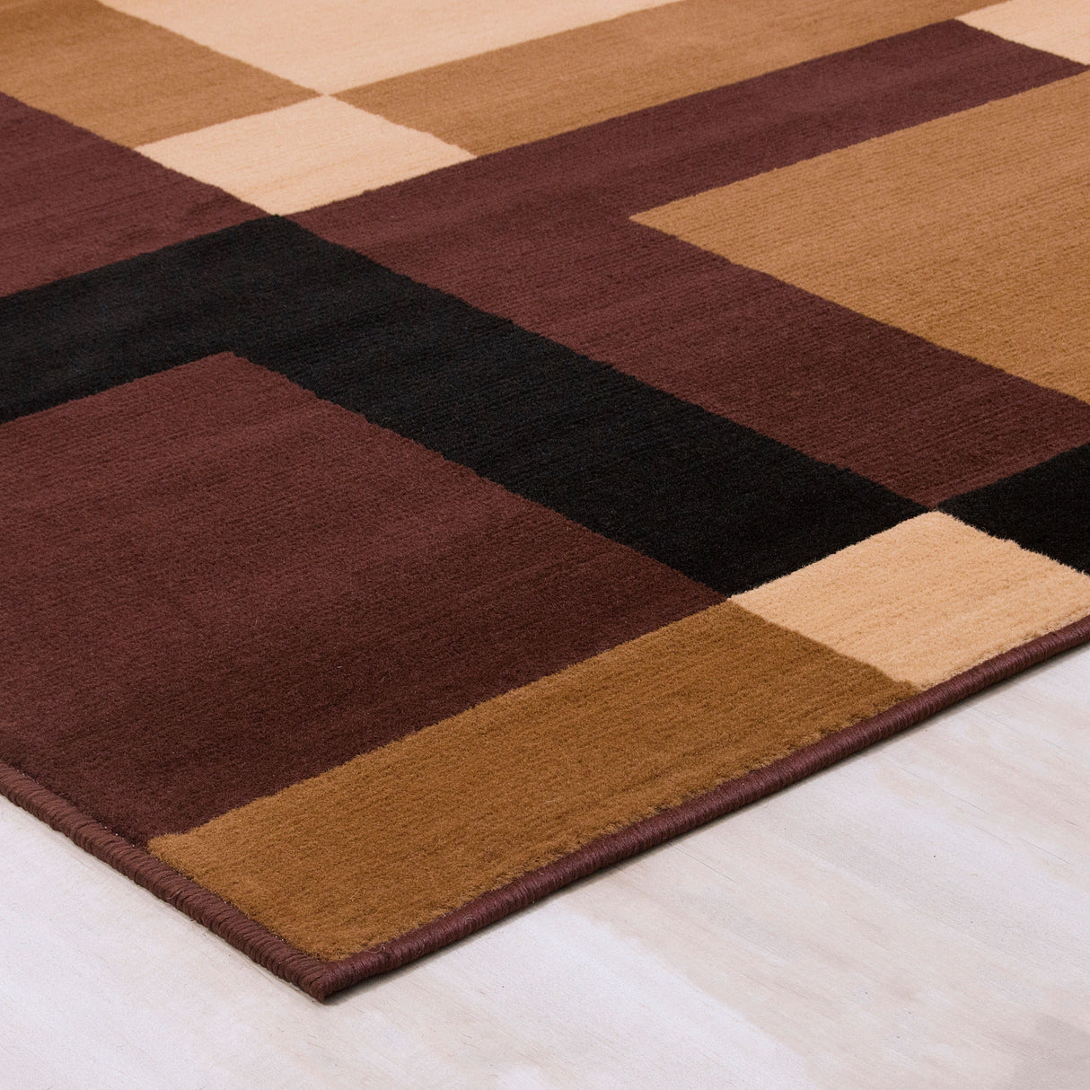 Moderno 9 Area Rugs Brown 8-X-10