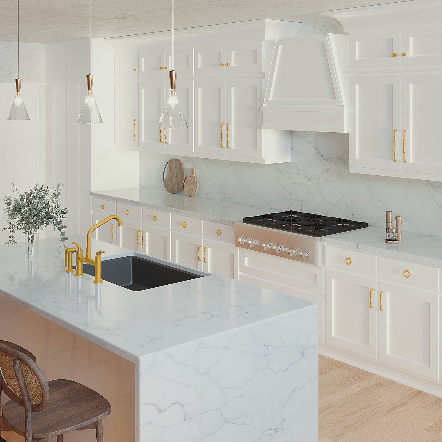 Trellis Collection - Belwith Keeler - Pull, 3" C/C | B076139