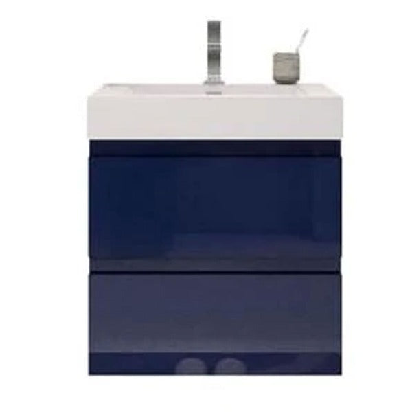 Fusion Floating / Wall Mounted Bathroom Vanity with Acrylic Sink