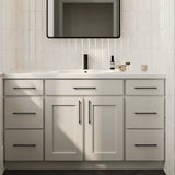 Kitchen Cabinet - Shaker Cabinet Sample Door - Luxor Misty Grey