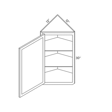 Angle Wall Cabinet - 12