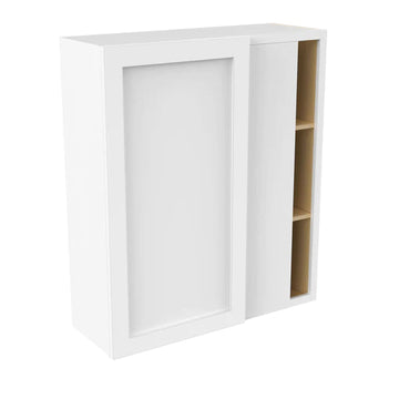 Blind Corner Cabinet - 36W x 42H x 12D - Aria White Shaker