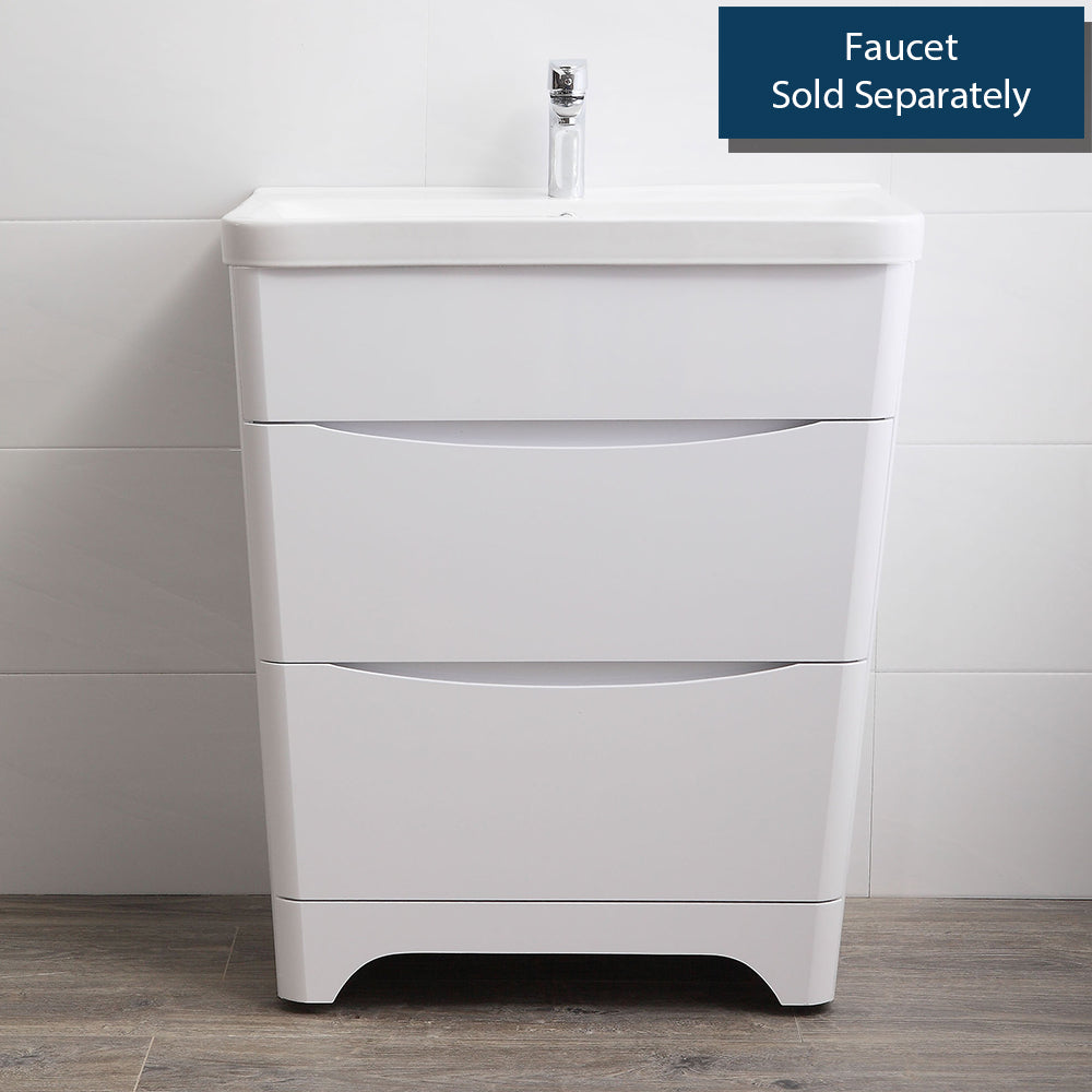 32" Vanity Without Faucet, White - WM8932-W | Legion Furniture