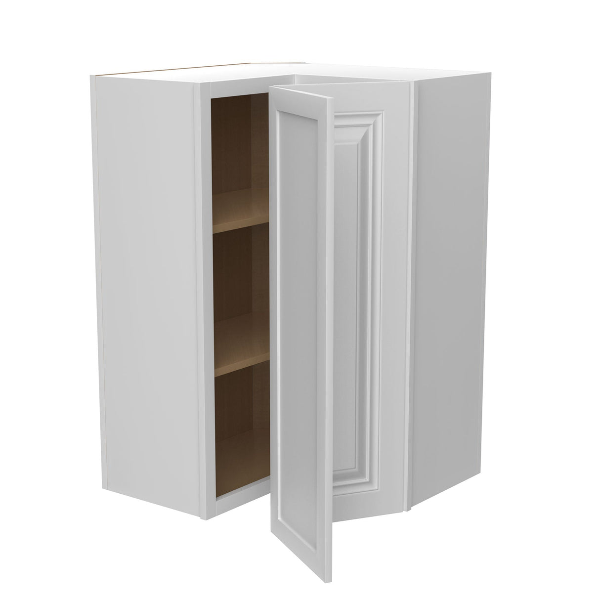 RTA - Park Avenue White - 36" High Corner Wall Cabinet | 24"W x 36"H x 12"D