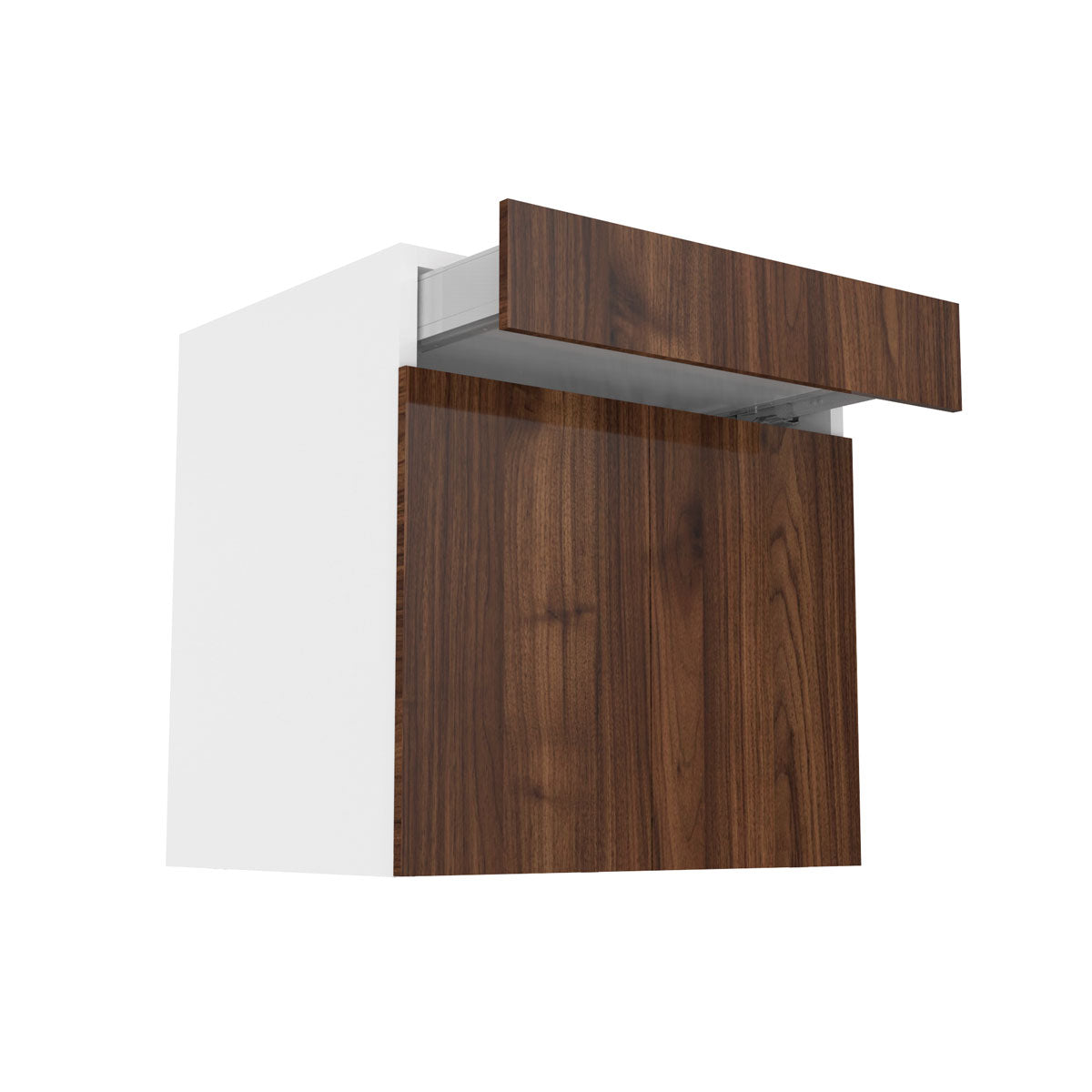 RTA - Walnut - Double Door Base Cabinets | 30"W x 30"H x 23.8"D