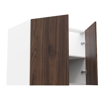 RTA - Walnut - Full Height Double Door Base Cabinets | 36