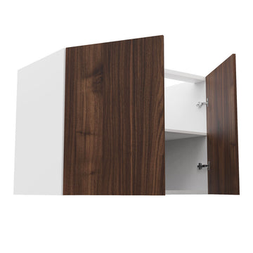 RTA - Walnut - Full Height Double Door Base Cabinets | 42