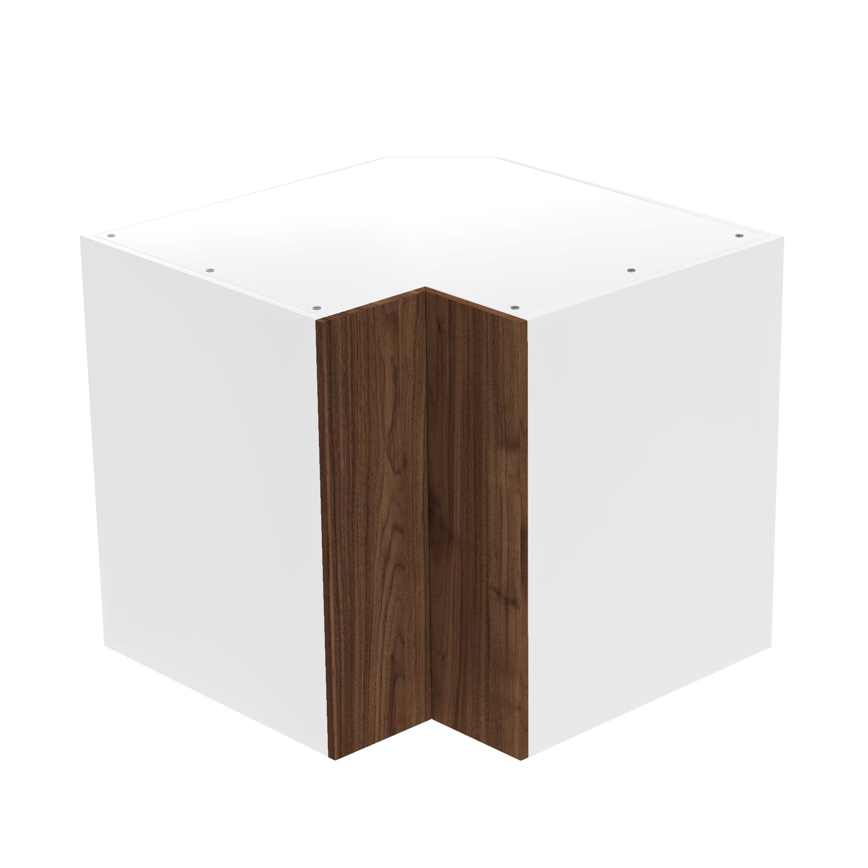 RTA - Walnut - Lazy Susan Base Cabinets | 33"W x 30"H x 23.8"D