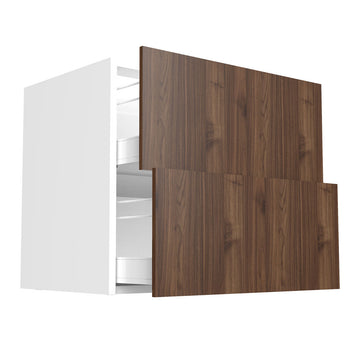 RTA - Walnut - Two Drawer Base Cabinets | 33