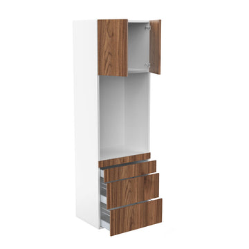 RTA - Walnut - Single Oven Tall Cabinets | 30