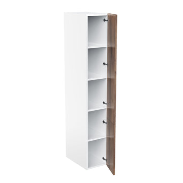 RTA - Walnut - Single Door Tall Cabinets | 15