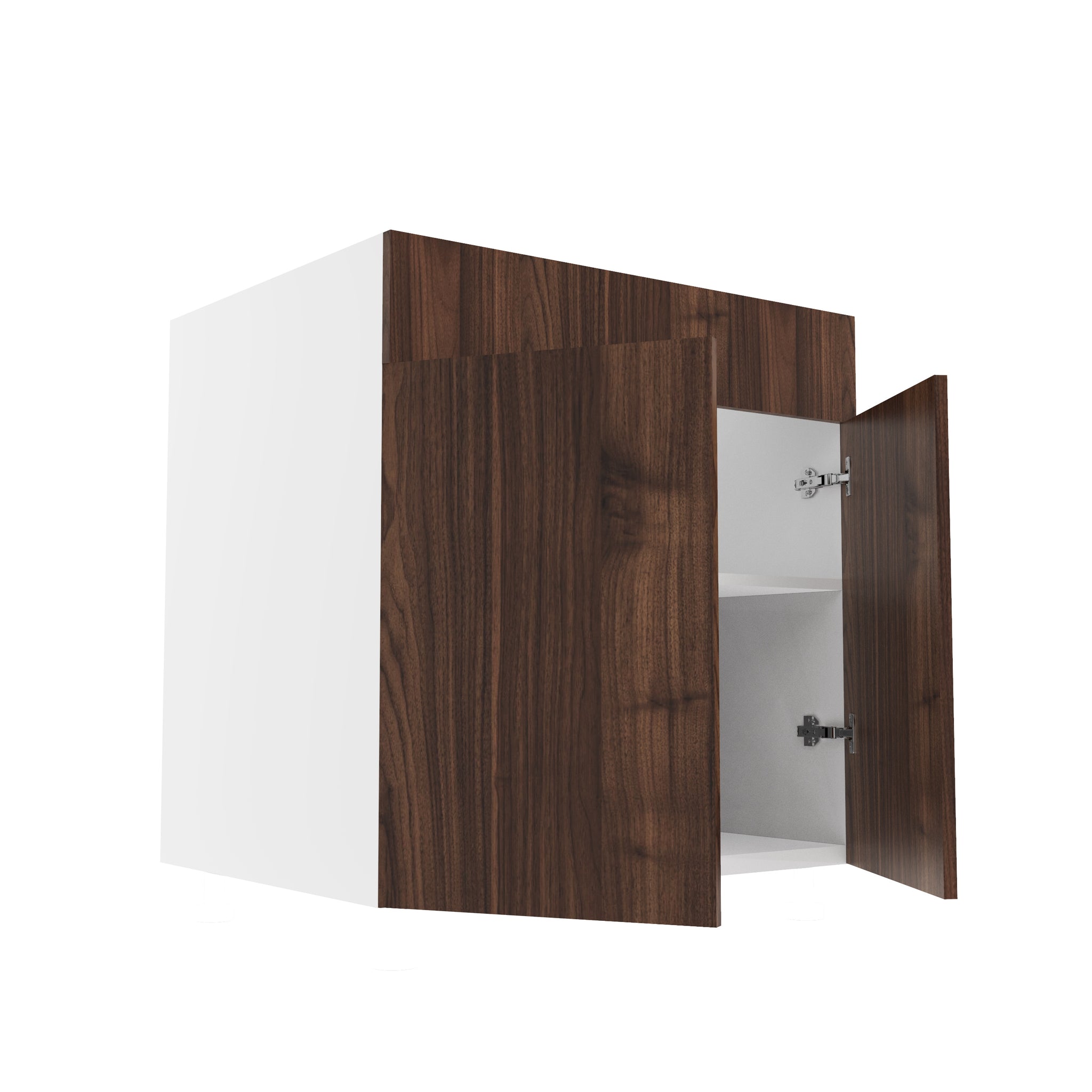 RTA - Walnut - Sink Base Cabinets | 30"W x 30"H x 23.8"D