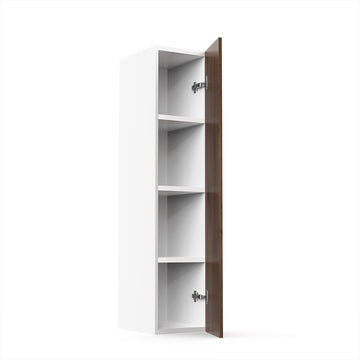 RTA - Walnut - Single Door Wall Cabinets | 9