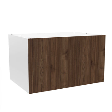 RTA - Walnut - Double Door Refrigerator Wall Cabinets | 36