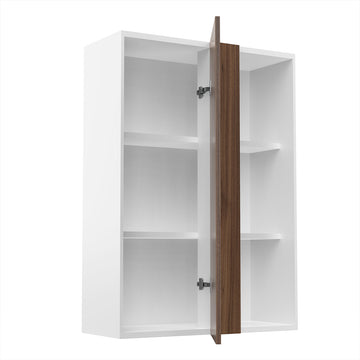 RTA - Walnut - Wall Blind Corner Cabinet | 30"W x 42"H x 12"D