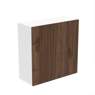 RTA - Walnut - Bi-Fold Door Wall Cabinets | 30"W x 30"H x 12"D