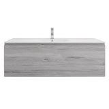 Aipo Floating / Wall Mounted Bathroom Vanity with Acrylic Sink