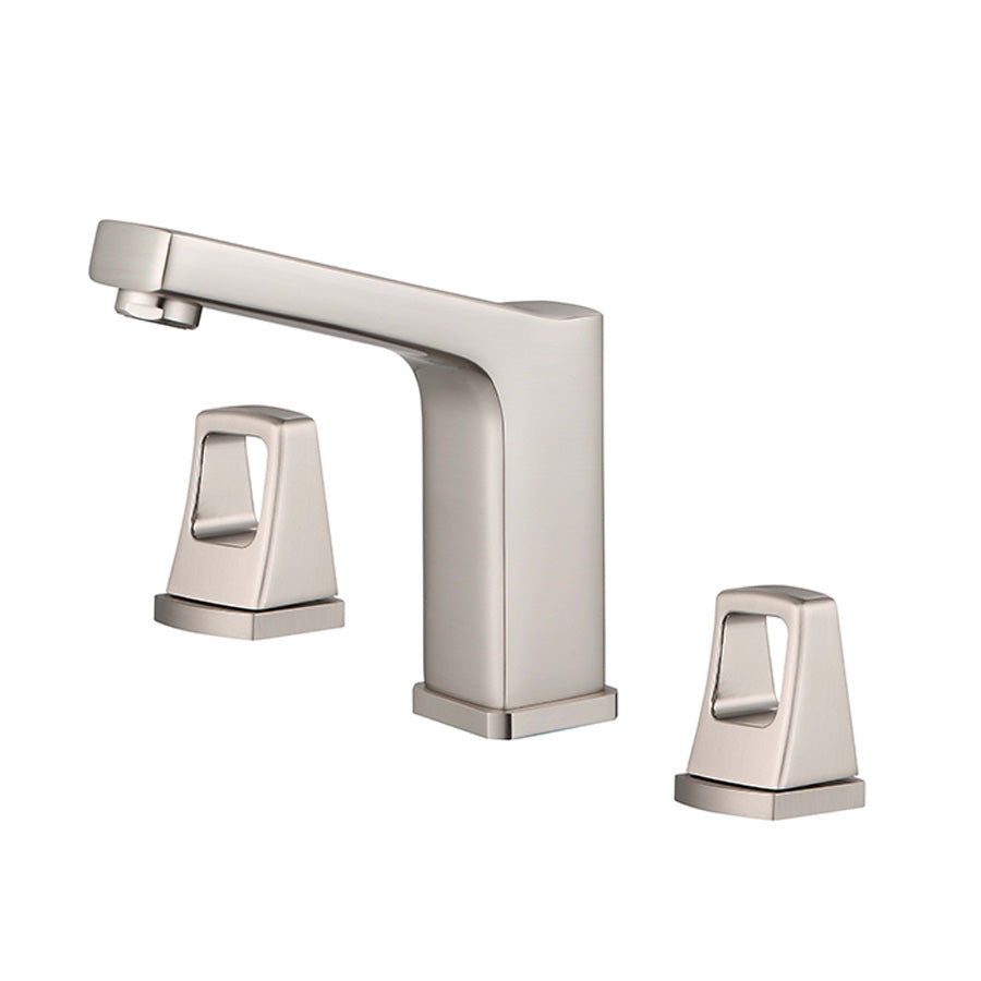 Widespread Double Handle Bathroom Faucet W/ Drain Assembly | Legion Furniture
