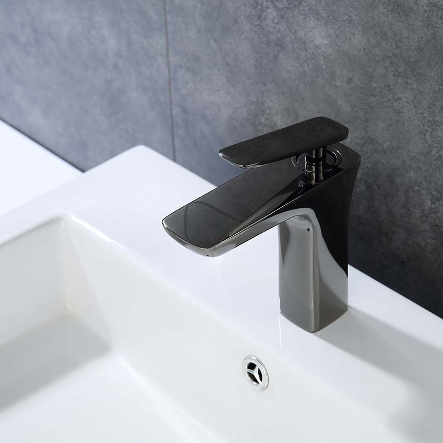 Single Handle Bathroom Faucet W/ Drain Assembly | Legion Furniture 