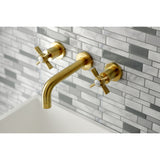 Millennium Two Handle Wall Mount Bathroom Faucet