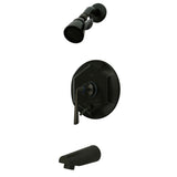 Silver Sage Single Lever Handle Pressure Balance Washerless Cartridge Tub & Shower Faucet