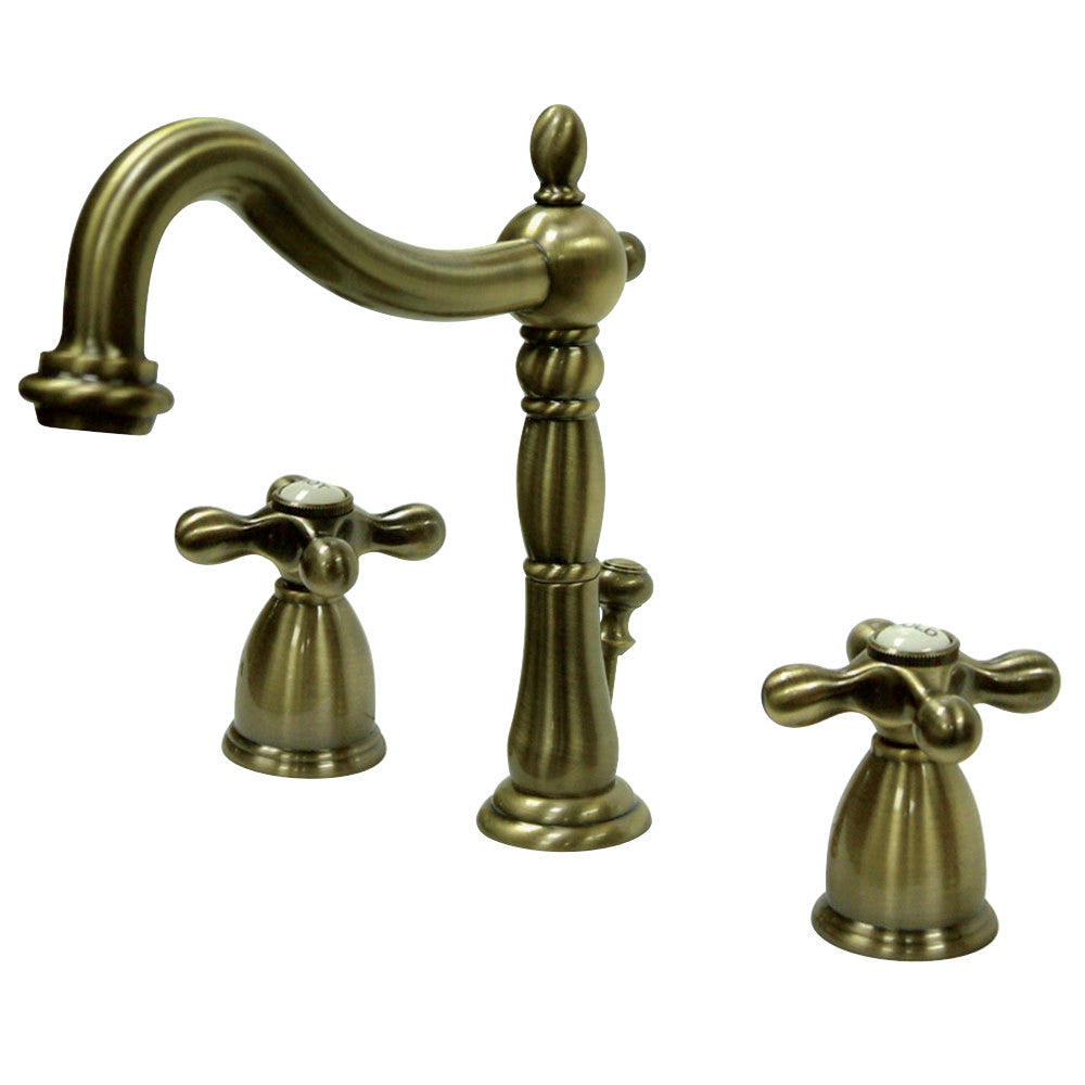 Heritage Widespread 8 Inch Traditional Bathroom Faucet