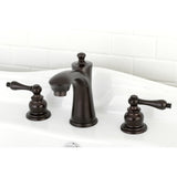 Victorian 8" Widespread Bathroom Faucet In 5.3" Spout Height