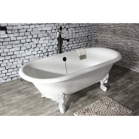 Clawfoot Tub with 7-Inch Faucet Drillings