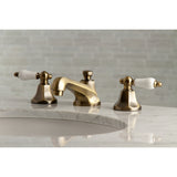 Metropolitan 8 In. Two-handle 3-Hole Deck Mount Widespread Bathroom Sink Faucet