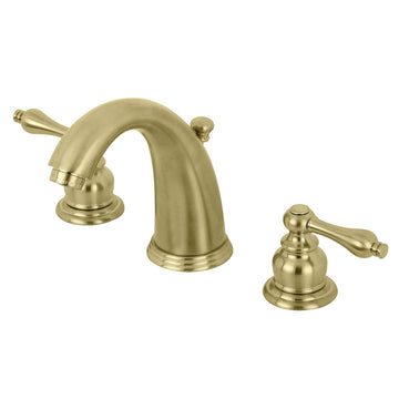 Victorian Two Handle 8" Widespread Bathroom Faucet With Matching Pop Up Drain