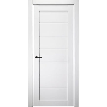 Alda Interior Door in Bianco Noble Finish