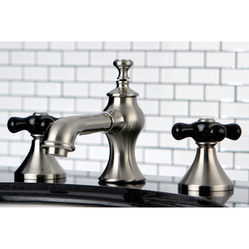 Duchess Traditional Widespread Bathroom Faucet with Brass Pop-Up