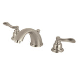 NuWave French Widespread Bathroom Faucet In 5.3" Spout Reach