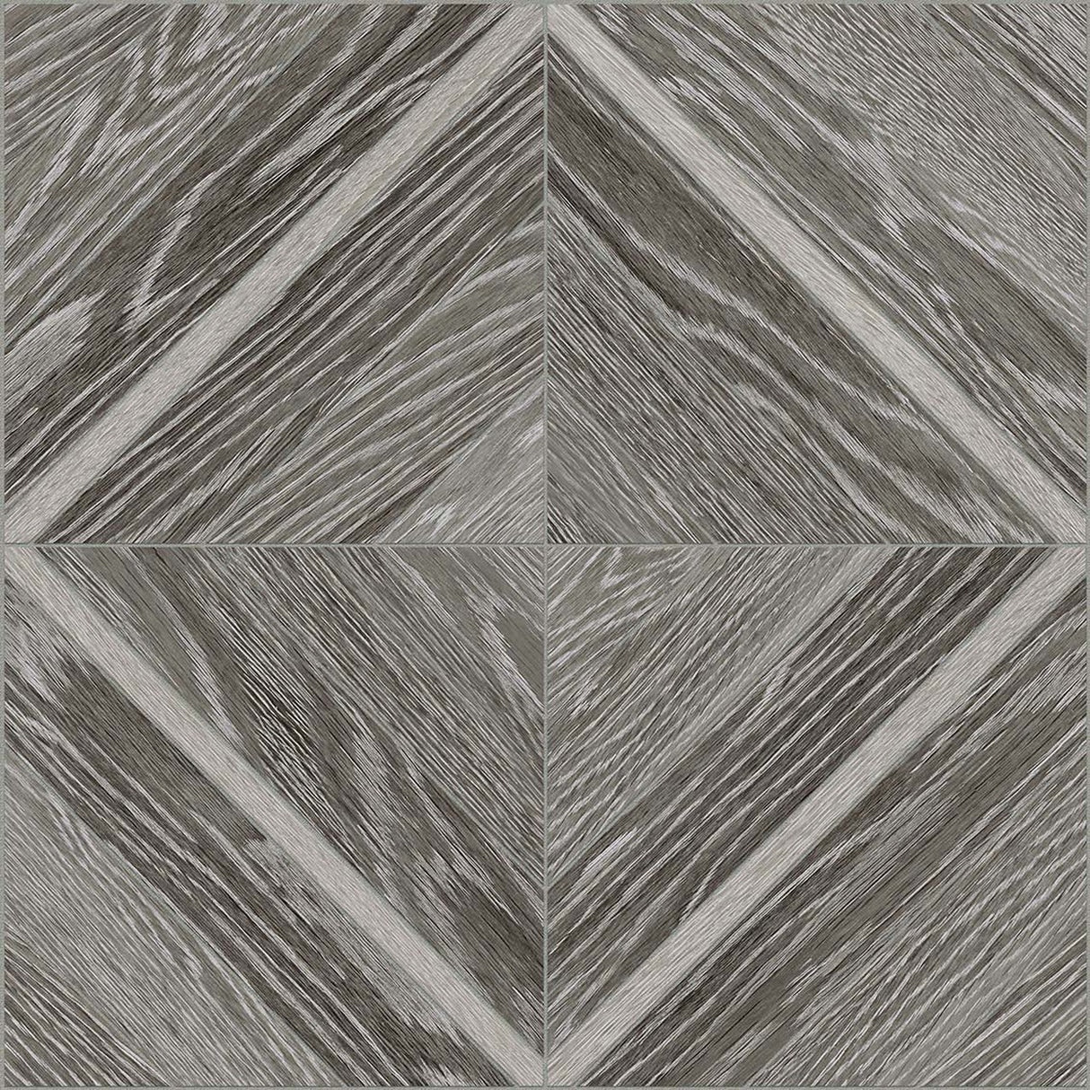 Marquetry Aspen Grey Ridge Matte Glazed Porcelain Mosaic