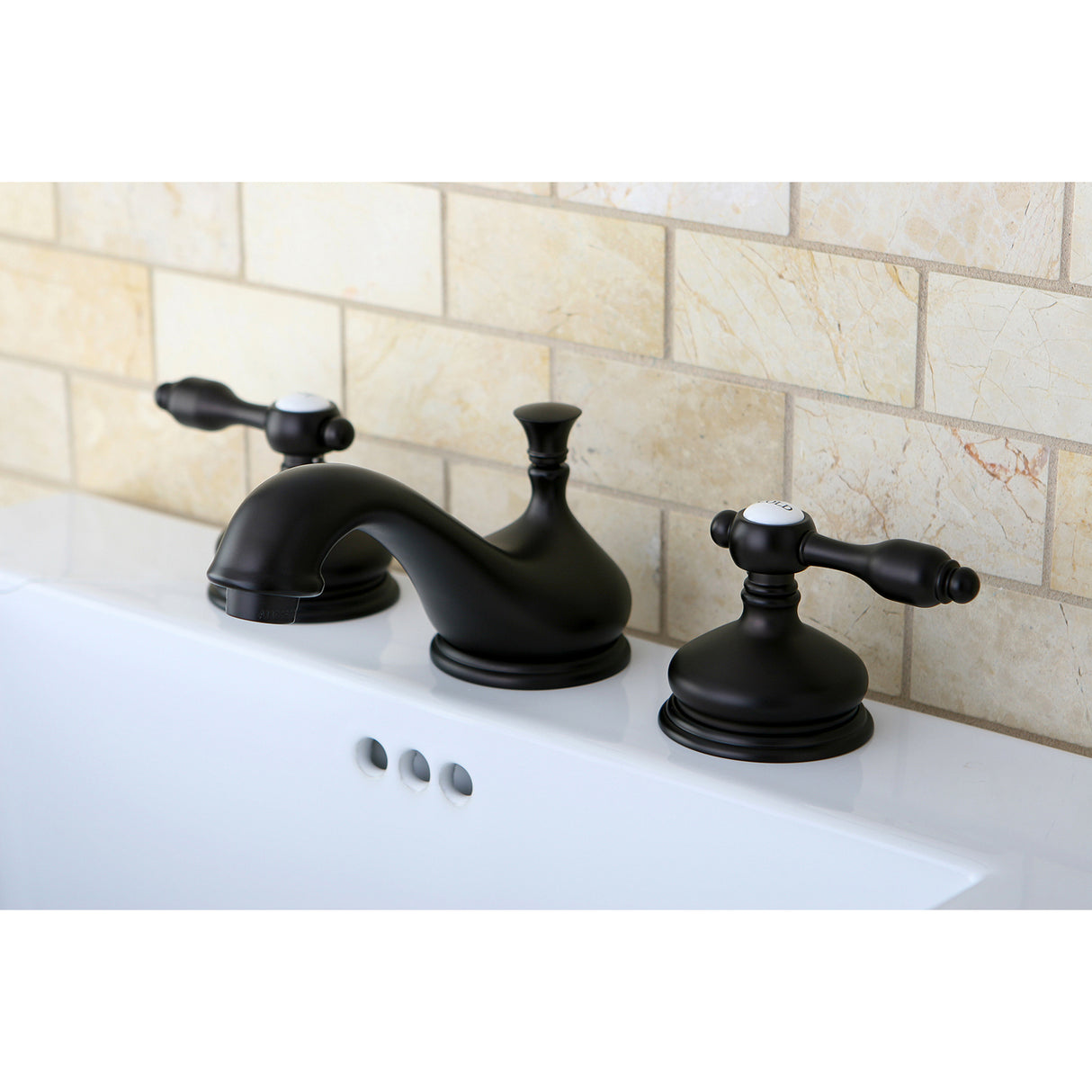 Tudor 8 inch Widespread Bathroom Faucet