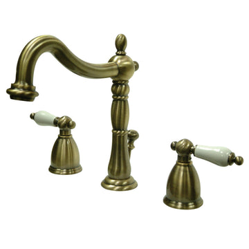 Heritage Widespread 8 Inch Tradtional Bathroom Faucet