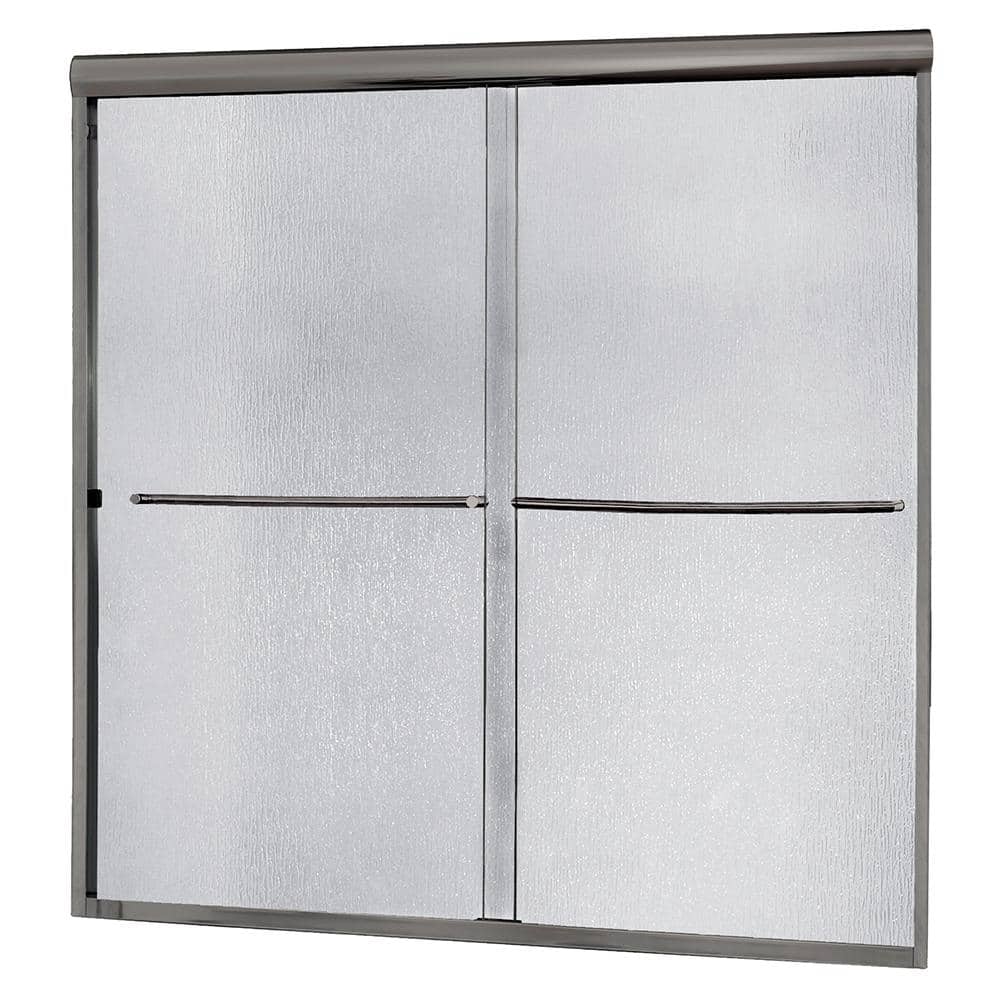 Sliding Framed Tempered Glass Tub Door - Cove Design for Modern Bathrooms