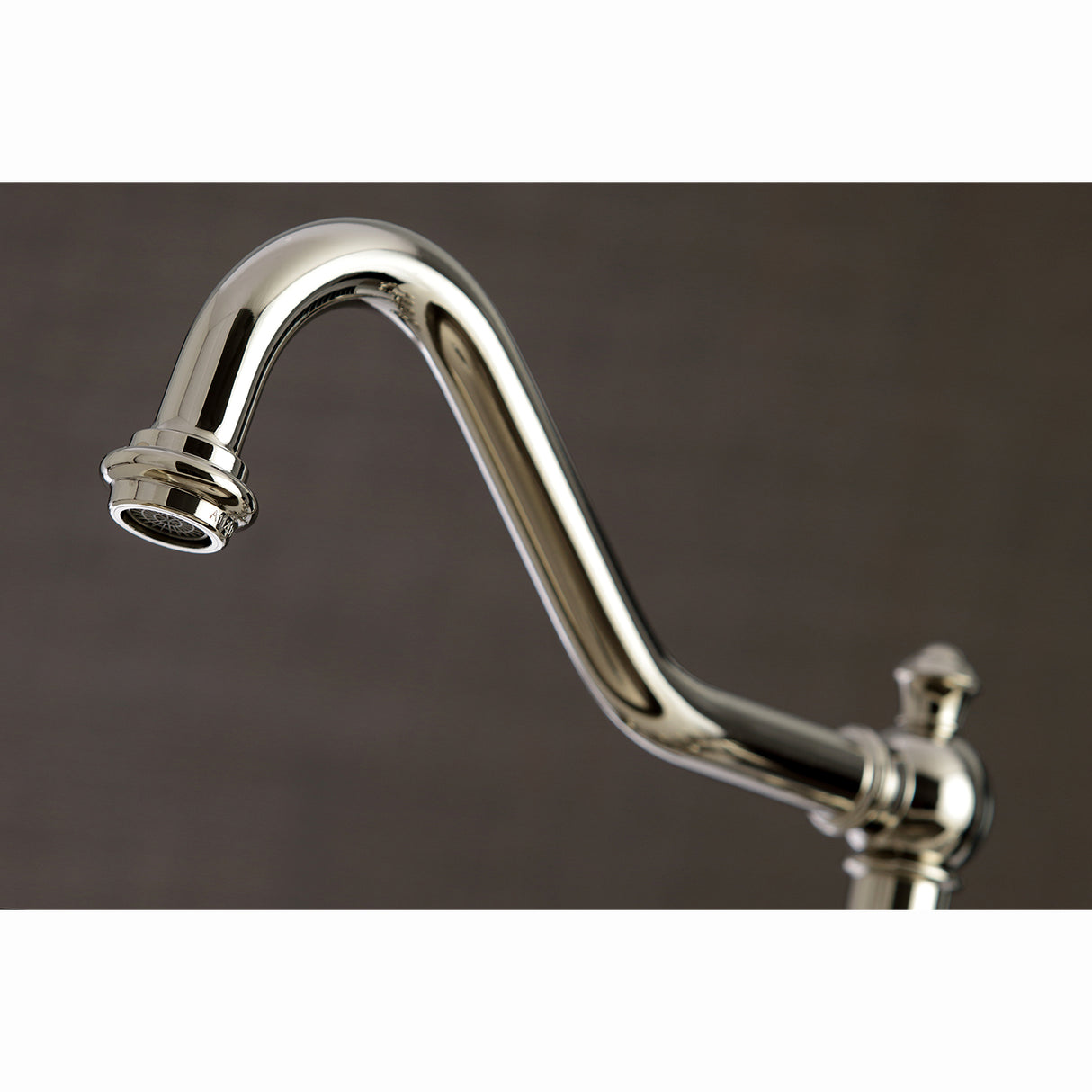 Restoration 8" Bridge Kitchen Faucet With Sprayer