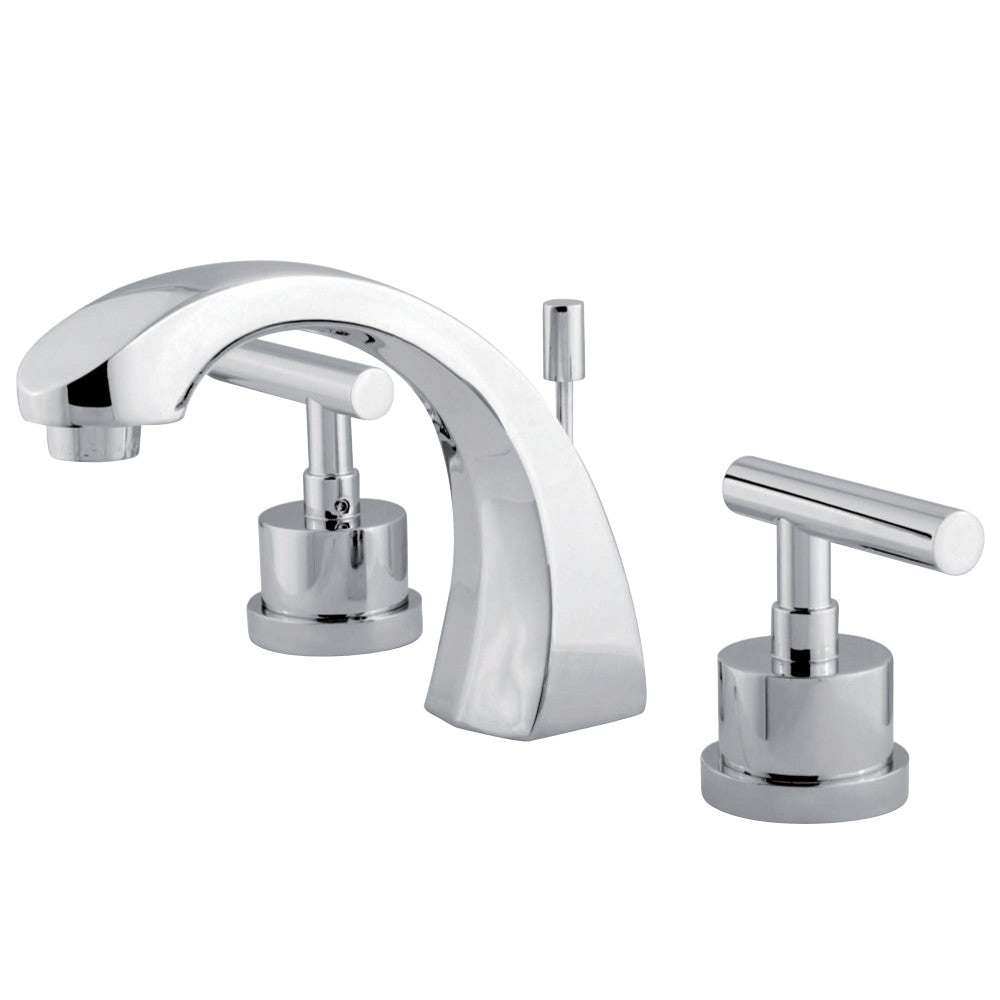 Manhattan 8 inch Modern Widespread Bathroom Faucet